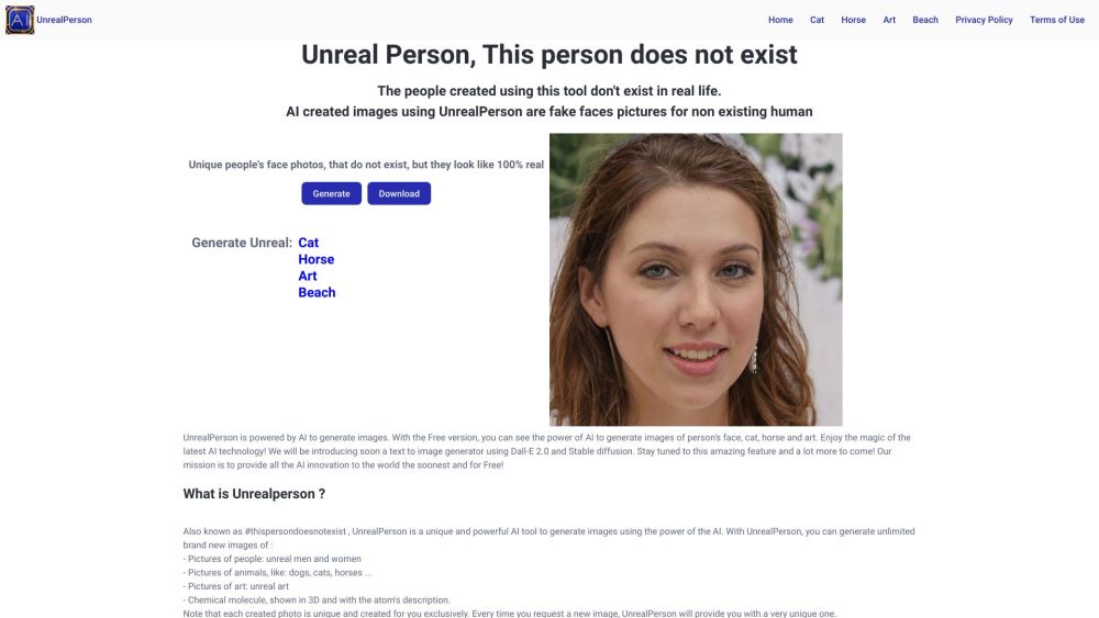 Unreal Person