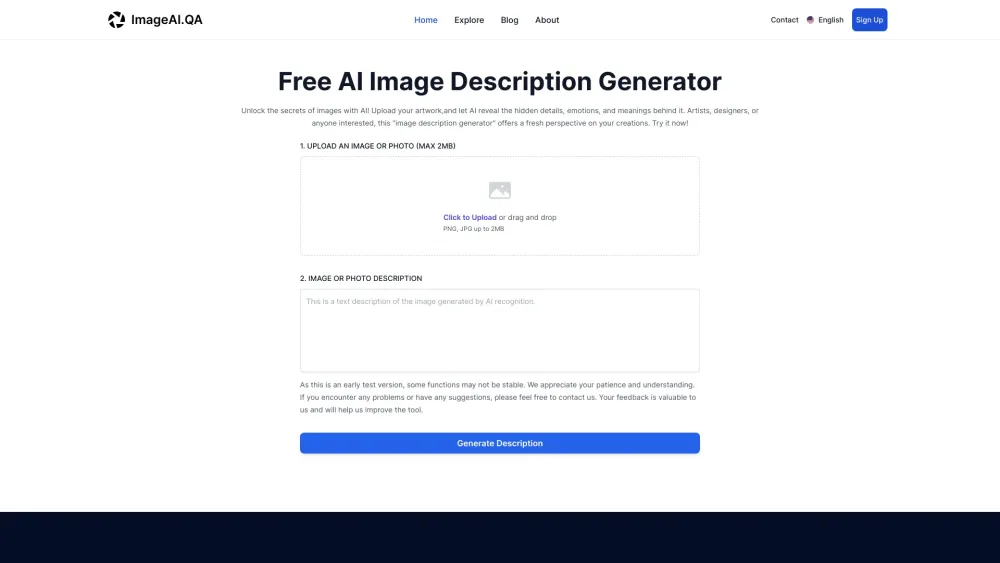 Image Describer